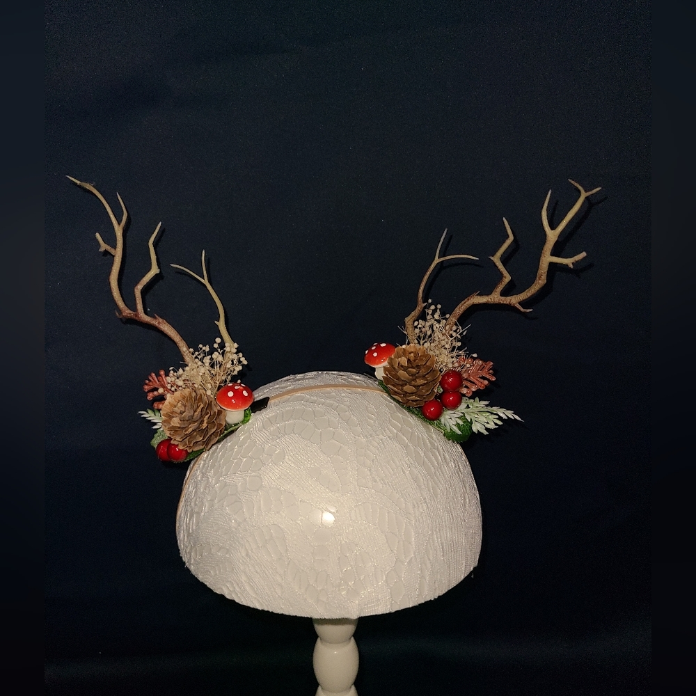 Woodland Fairy Antler Hair Clips 2 sets (4 pieces)